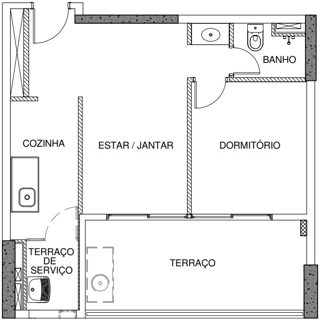 Planta Baixa - Bela Cintra